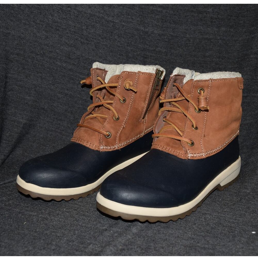 Sperry Women's 8.5 M Maritime Repel Snow Boots Thinsulate Wool Blend